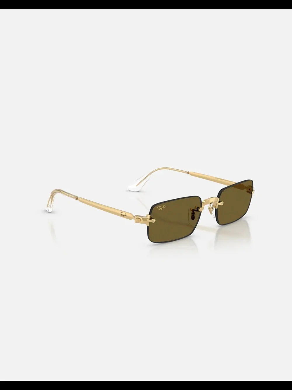 Ray-Ban RB3928 A$AP Rocky Gold Frame with Brown Lenses